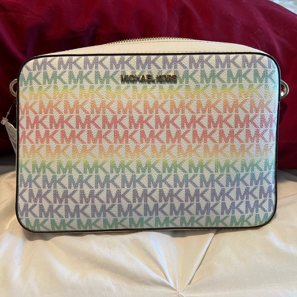 LIMITED EDITION MICHAEL KORS RAINBOW CROSSBODY, BNWT!!!
